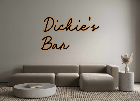 Custom Neon: Dickie’s
Bar - Custom Cool Neon™