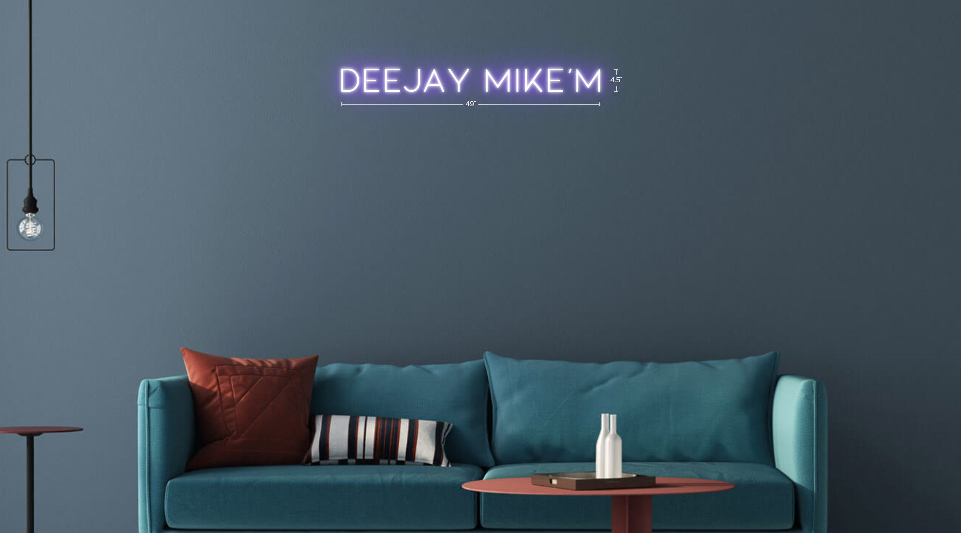 Deejay MIKe’M Neon Sign