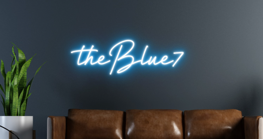 theBlue7 Neon Sign - Custom Cool Neon™