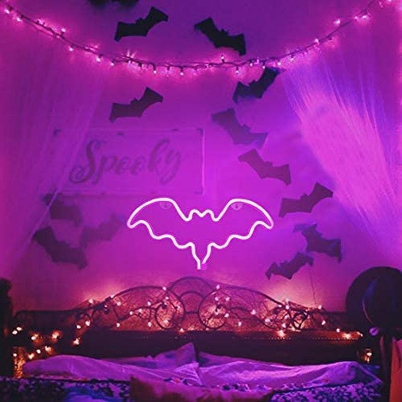 "BOO"-tiful Bat Halloween Neon Sign - Custom Cool Neon™