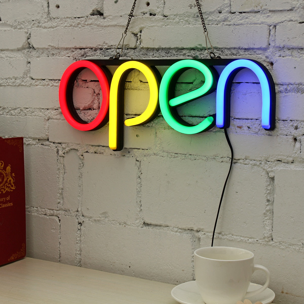 Open Business Neon Sign - Custom Cool Neon™
