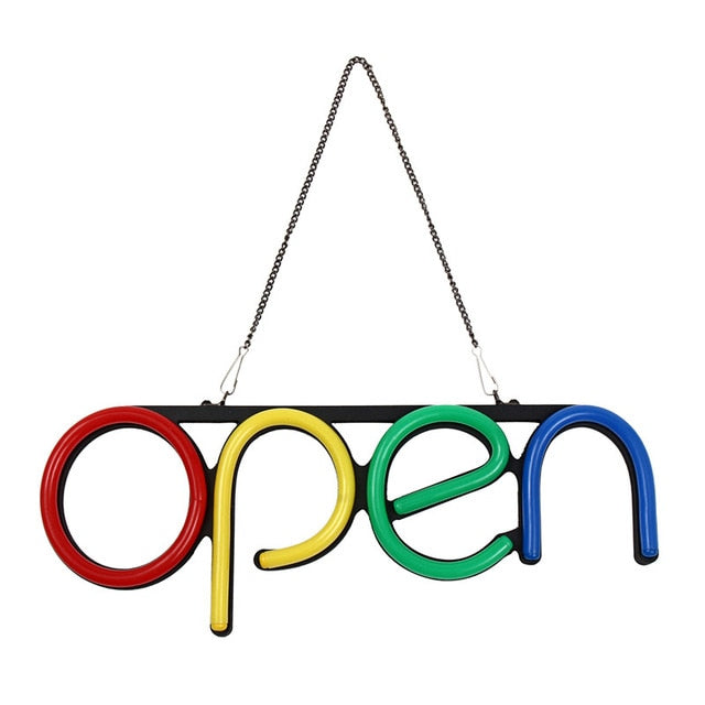 Open Business Neon Sign - Custom Cool Neon™