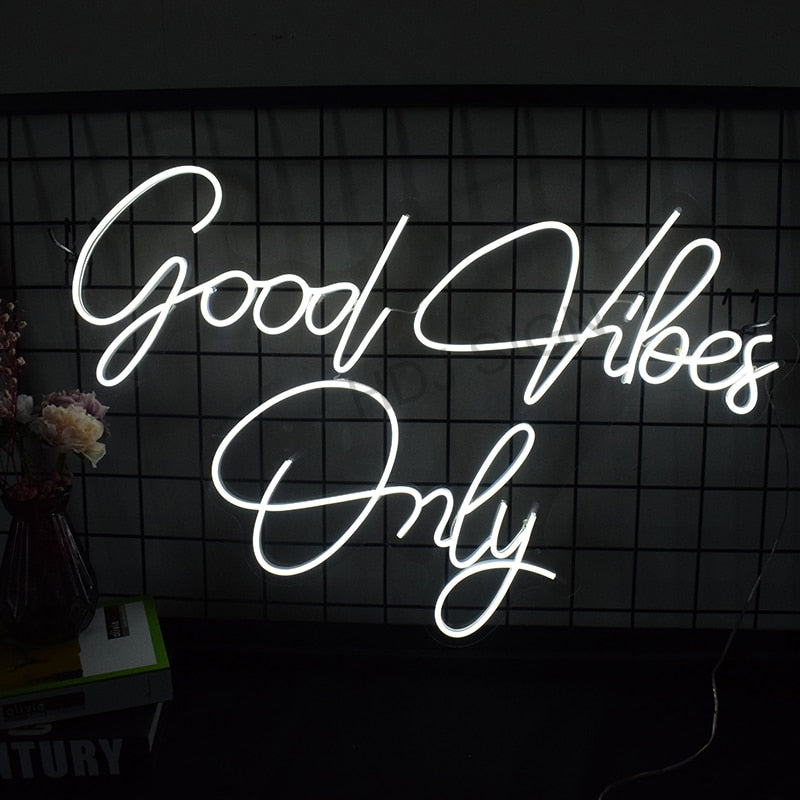 Good Vibes Only Neon Sign - Custom Cool Neon™