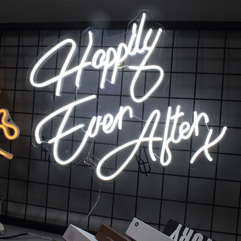 Happily Ever After Neon Sign - Custom Cool Neon™