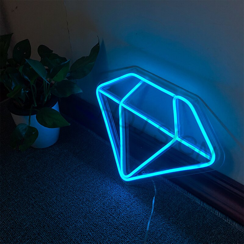 Diamond Neon Sign - Custom Cool Neon™