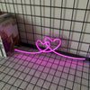Double Heart Neon Sign - Custom Cool Neon™