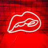 Lip Bite Neon Sign - Custom Cool Neon™