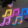 Load image into Gallery viewer, Music Note Neon Sign
