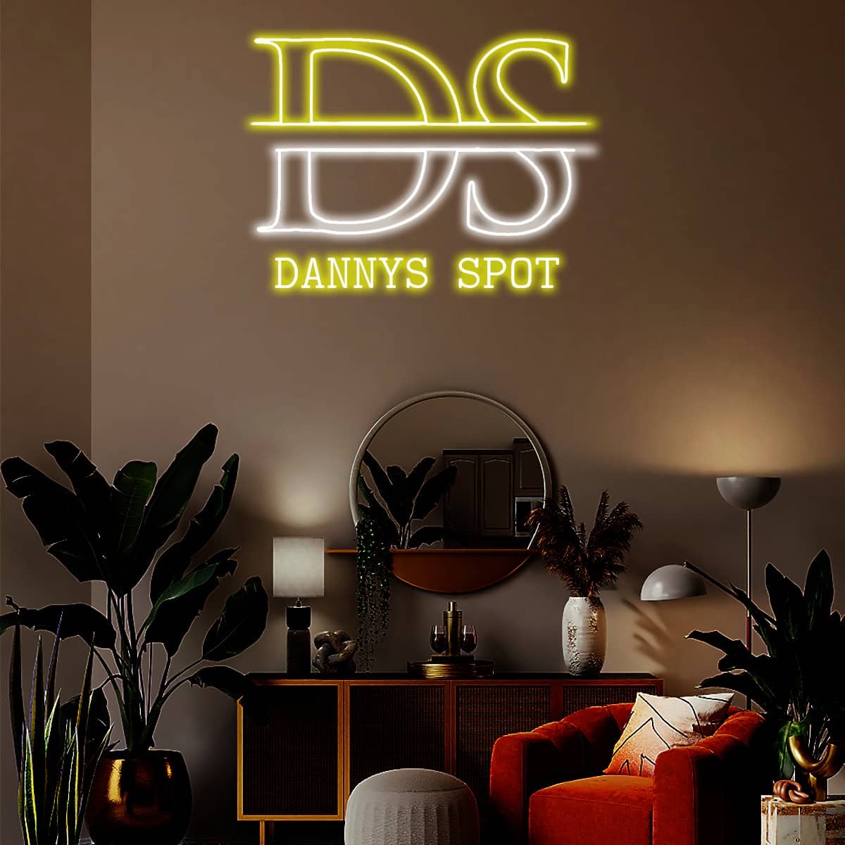 DANNYS SPOT Neon Sign - Custom Cool Neon™